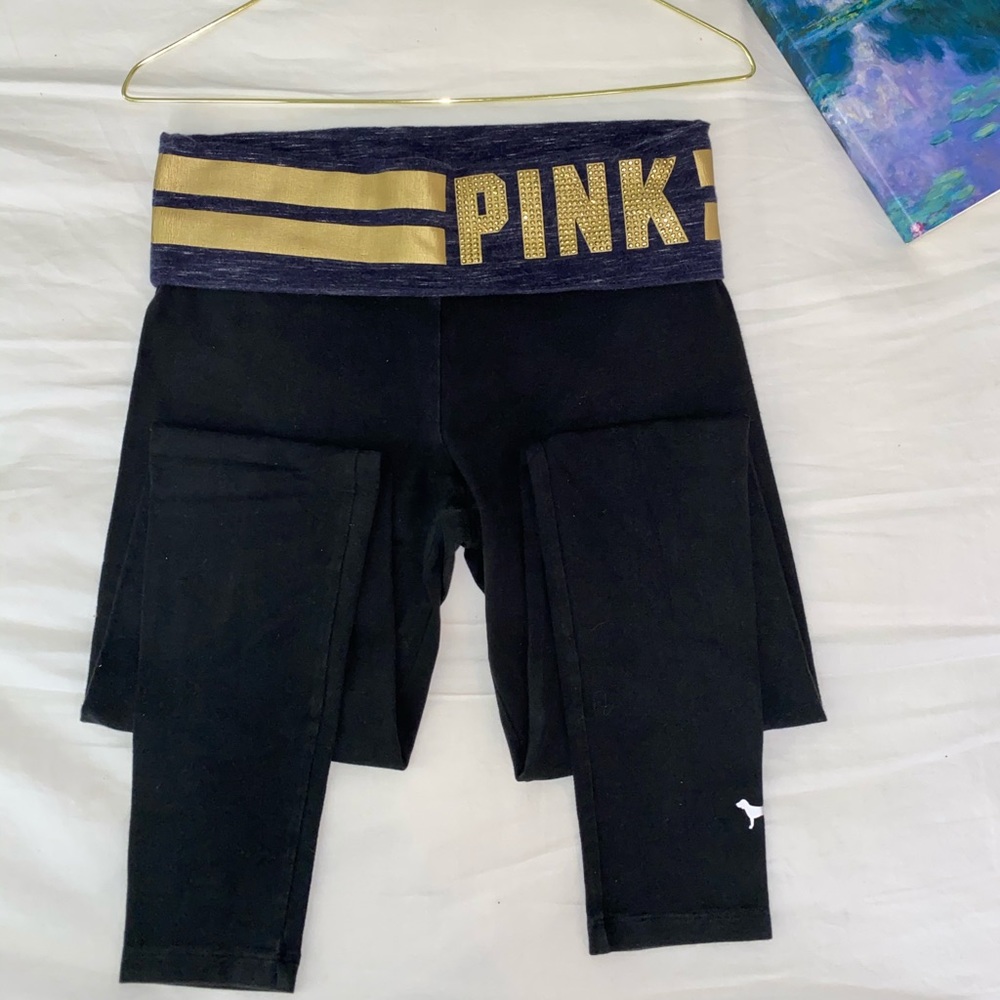 ‘Pink’ Yoga leggings